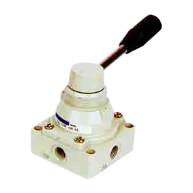 Hand rotary valve, 4-way, 2-position, 4-way, 3-position, 4HV series